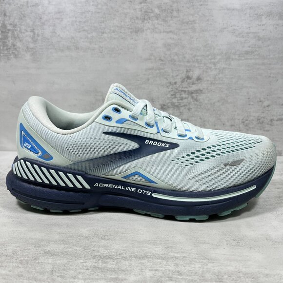 Brooks Adrenaline GTS 23 Running Shoes - Women's Size 7 Wide - Blue - Picture 4 of 9
